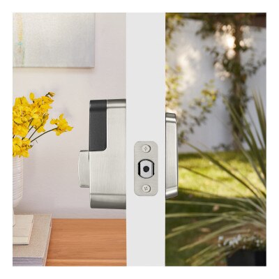 Yale Pro 2 Key Free Touchscreen Keypad Lock, Bluetooth with Wi-Fi Connect Bridge, Satin Nickel